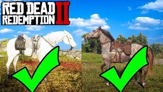 HOW TO GET EVERY BEST HORSE IN RED DEAD REDEMPTION 2 FOR FREE RDR2 Best Horse Location [upl. by Aicala336]