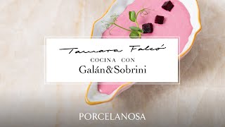 Tamara Falcó cocina con GalánampSobrini  Porcelanosa Grupo [upl. by Poulter]