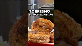 Torresmo de Rolo na Panela de Pressão  Tv Churrasco [upl. by Irehj]