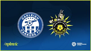 2024 NPLMVIC Round 15 Oakleigh Cannons FC v Heidelberg United FC [upl. by Ysnil]