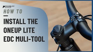 How To install the Oneup Lite EDC MuliTool on Priority Bikes [upl. by Etnoed]