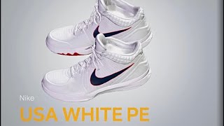 2K24 Shoe Creator Nike Kobe IV Protro quotUSA White PE“ [upl. by Yra806]