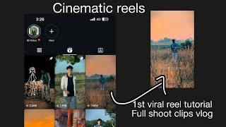 How to shoot cinematic reels in iPhone shooting tips [upl. by Kcirdes]