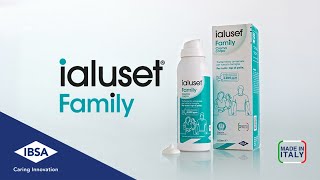 IBSA IALUSET FAMILY CREMA CORPO TRATTAMENTO UNIVERSALE PER TUTTA LA FAMIGLIA [upl. by Aynos]