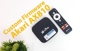 Tutorial Flash Custom ROM TV Box Android XL HOME Akari AX810 S905X4 Android 11 [upl. by Bijan]