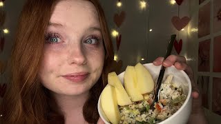 ASMR Chipotle Mukbang 🌯  Whisper Ramble [upl. by Pega]