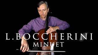 L Boccherini Minuet for Cello Suzuki Book 3 in SLOW PRACTICE TEMPO [upl. by Petunia435]