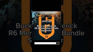 OFFICIAL Buck and Maverick R6 Membership September Bundle Trailer rainbowsixsiege [upl. by Anailuj]