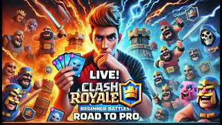 Target 8000 Trophies 26 Elixer deck Beginner Clash Royale Strategies  Live Stream amp Chillquot [upl. by Bradwell681]