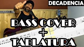 Decadencia – Héroes del Silencio – Cover en Bajo – Bass Cover  Tablatura [upl. by Torruella]