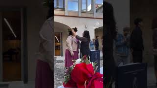 311024 laurea graduation conservatorio singer final viralvideo viralshorts [upl. by Alracal558]