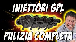 PULIZIA COMPLETA INIETTORI GPL DI ULTIMA GENERAZIONE [upl. by Sul117]