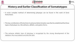 Sheldon and Parnell Classification of Somatotype ANT [upl. by Mastat]