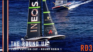 The Round Up  RD3 Louis Vuitton Cup [upl. by Ocirrej]