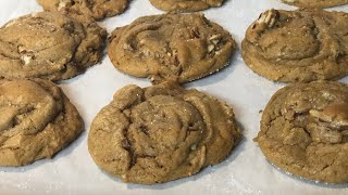 Butter Pecan Cookies with browned butter from scratch  Southern Sassy Mama [upl. by Yaakov480]