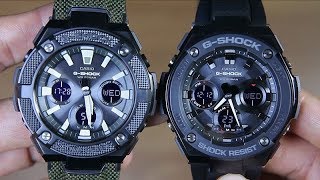 CASIO GSHOCK GSTEEL GSTS130BC1A3 VS GSTS100G1B [upl. by Uund]