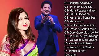 Best Of Alka Yagnik and Udit Narayan SongBollywoodEvergreen 90s Songs [upl. by Amari311]