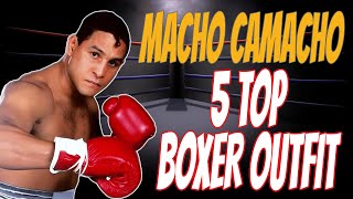 HECTOR MACHO CAMACHO BEST BOXER OUTFITS [upl. by Oirom]