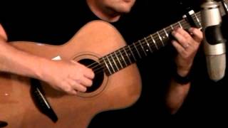 Kelly Valleau  What a Wonderful World Louis Armstrong  Fingerstyle Guitar [upl. by Htebizile]