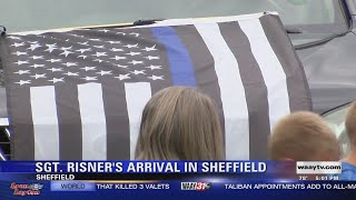 Sgt Nick Risner arrives in Sheffield [upl. by Wood]