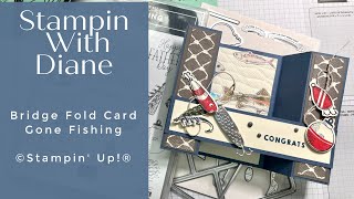 Gone Fishing Bridge Fold Car Tutorial [upl. by Hooper139]