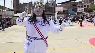 shacshas flor de huaraz patrimonio cultural presentación en el evento del señor de la soledad 2024 [upl. by Nauqyaj]