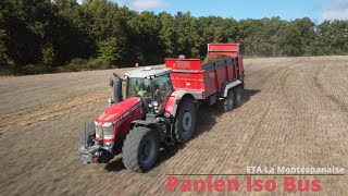 🔴⚫ Epandeur tout NEUF Panien UW218Expert amp CHARGEUSE JCB 427Agri  ETA LA MONTESPANAISE 🟡⚫ [upl. by Atsylak630]