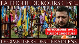 LA POCHE DE KOURSK CIMETIERRE DES UKRAINIENS  21 000 TUES Par Jesse JILL [upl. by Aceissej96]