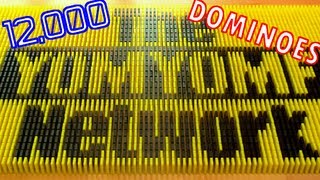 YOMYOMF in 12000 Dominoes  ExtrasBehind the Scenes [upl. by Nnylyt102]