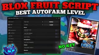 Redz Hub Roblox Script  New Blox Fruits Script Update Best Auto Farm Level [upl. by Lewellen]