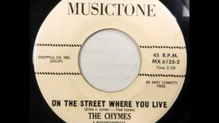 CHYMES  IF I GIVE MY HEART TO YOU  ON THE STREET WHERE YOU LIVE  MUSICTONE 6125  1964 [upl. by Dlonyer]