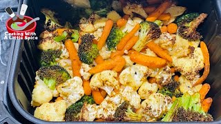 Best Air Fryer Roasted Vegetables  Easy Veggies Recipe [upl. by Randolf501]