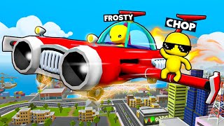 WOBBLY LIFE CHOP AND FROSTY UNLOCK FLYING CAR [upl. by Ruelu]