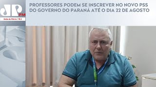 PROFESSORES PODEM SE INSCREVER NO NOVO PSS DO GOVERNO DO PARANÁ ATÉ O DIA 22 DE AGOSTO [upl. by Adore]