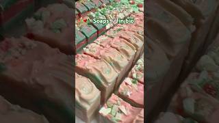 Seasons Greetings 🎄 holidaycheer seasongreetings soaps handmade westmidlands 💕🔗 in bio [upl. by Eiraminot]