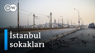 Sokağa çıkma yasağı sonrası İstanbul sokakları  DW Türkçe [upl. by Alleb]