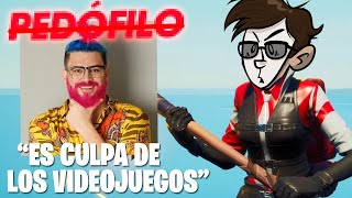 EL STREAMER DE FORTNITE QUE FUE UN PED█FIL0 y dicen que es culpa de los videojuegos [upl. by Navlys]