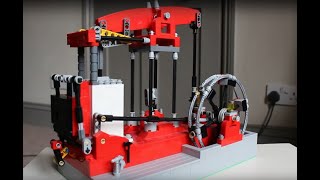 Lego Beam Engine [upl. by Akselav]