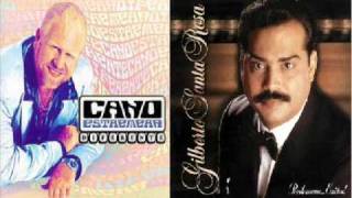 El Cano Estremera vs Gilberto Santa Rosa  Cantante de cartel [upl. by Nerhtak378]