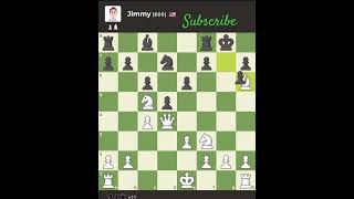 Queens Pawn Opening Horwitz Defense Jimmy 600 Bot using chesscom chess chessstrategy [upl. by Aehsel]