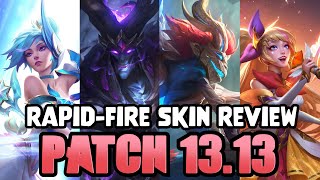 RapidFire Skin Review Wild Rift Star Guardians amp Elderwood [upl. by Ayomat]