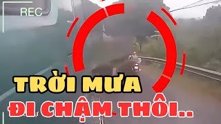 💥TRỜI MƯA mọi người LÁI XE cẩn thận  Camera giao thông  Thế sự TV [upl. by Aihcrop250]