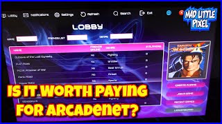 Is It Worth Paying for ArcadeNet On The AtGames Legends Ultimate Arcade We Now Have Lobbies [upl. by Mcfarland785]