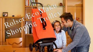 Rolser EcoMaku Shopping Trolley Unboxing Review [upl. by Herrle]