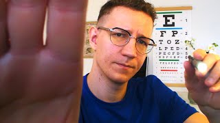 ASMR Oculomotor Nerve Exam  Cranial Nerve Exam pt 3 [upl. by Novahs]