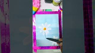 Painting idea with watercolor art painting drawing flower daisy [upl. by Reed637]