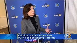 Criminal justice advocates push for sentencing reforms in New York [upl. by Atkins433]