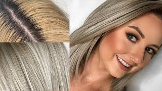 DIY ASH BLONDE [upl. by Debo]