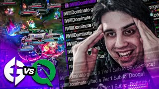 If EG Jiisuke Griefs Again I Lose 200 Subs Against My Chat ft Damonte  IWD LCS CoStream [upl. by Liddie]