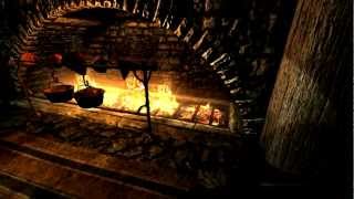 Cinematic Fire Effects 2 HD 2013 mod for Skyrim 1080p [upl. by Gal]